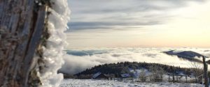 Mer de nuages sur le Rouge Gazon